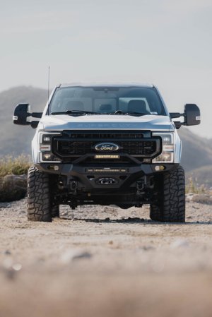 Ford Super Duty F-250 Front Bumper - DV8 Offroad - Spec Series - Black - `17-`22